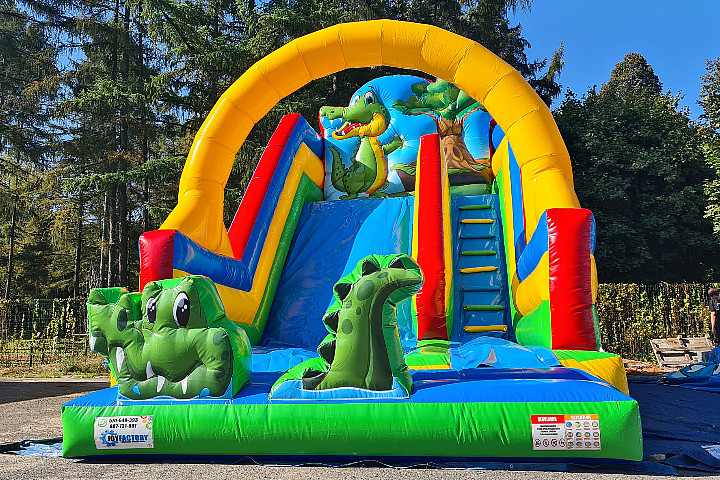 DMUCHANA ZJEŻDŻALNIA TUŻ TUŻ 